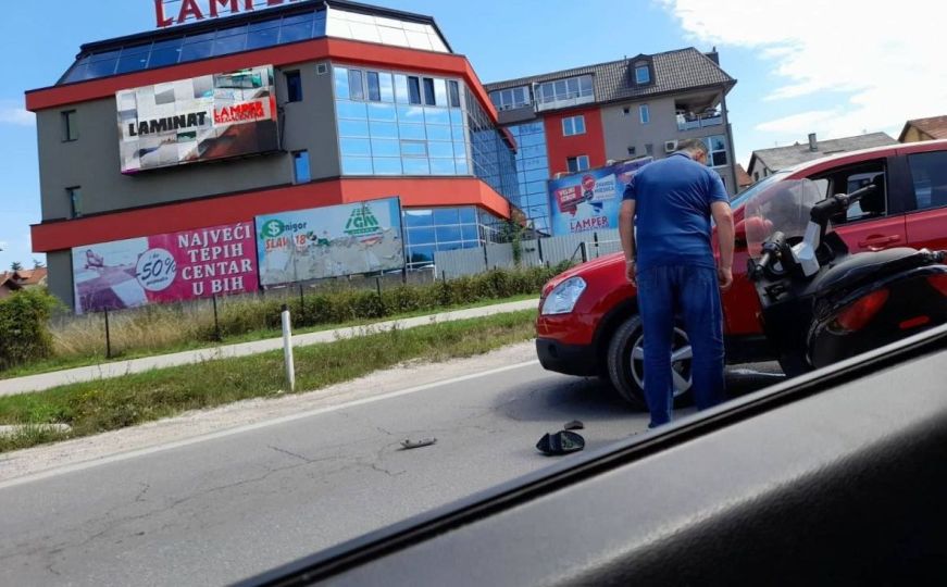 Gužve u Sarajevu zbog saobraćajne nesreće