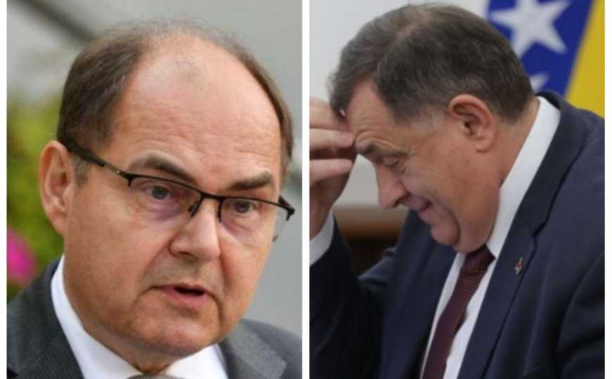 Dodik komentirao burni nastup Christiana Schmidta u Goraždu