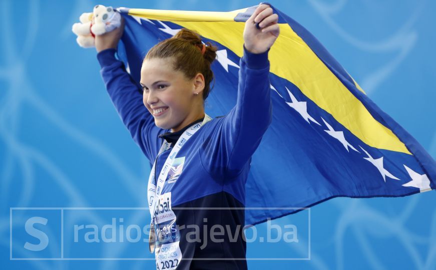Lana Pudar iz Rima stigla u Beograd sa zlatnom medaljom za Bosnu i Hercegovinu