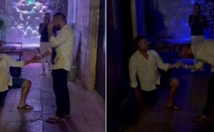 U dubrovačkom gay baru muškarac zaprosio svog partnera: Sve je 'prštalo' od emocija