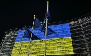 Povodom 31. godišnjice nezavisnosti: Zgrade europskih institucija u bojama zastave Ukrajine