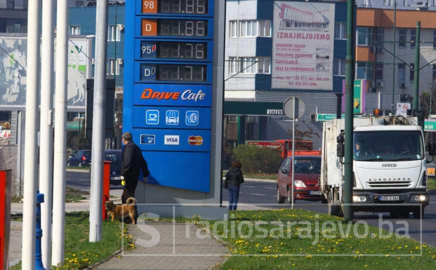 U Sarajevu nove cijene goriva: Evo za koliko je skuplji dizel