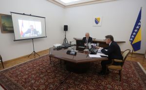 Počela sjednica Predsjedništva BiH: Milorad Dodik se javio putem video linka