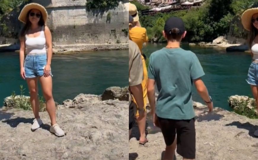 "Muke" američke influenserice u Mostaru: Objavila snimak, ali ovakvu reakciju fanova nije očekivala