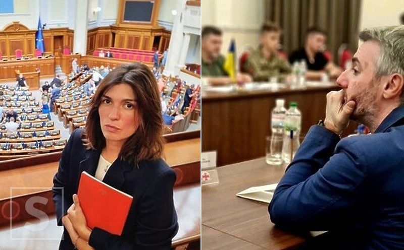 Edin Forto i Sabina Ćudić stigli u Kijev, prvi bh. zvaničnici u posjeti Ukrajini od početka agresije