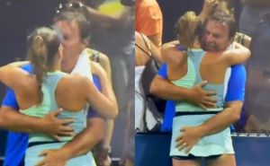 Oglasila se teniserka koju je otac ljubio u usta