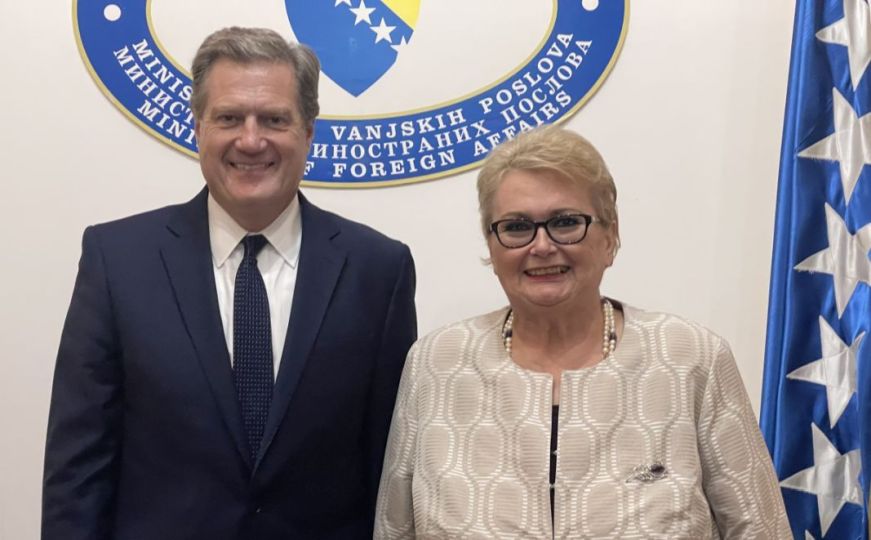 Ministrica Turković sastala se s američkim kongresmenom: Ukazali na važnost održavanja izbora u BiH