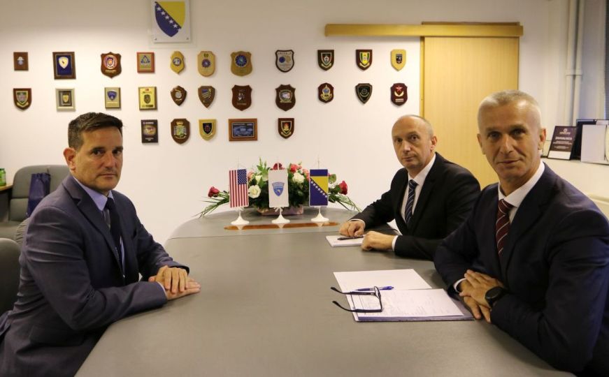 Novi ataše za sigurnost pri Ambasadi SAD posjetio Direkciju za koordinaciju policijskih tijela BiH