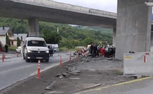 Trostruki sudar kod Žepča: Povrijeđeno sedam osoba