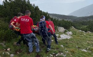 Maloljetnik teško povrijeđen na bh. planini: Pogledajte snimak spašavanja