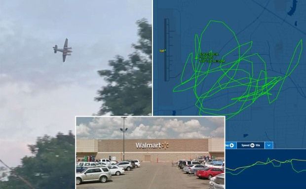 Drama u SAD-u: Oteo avion i prijeti da će ga srušiti na Walmart