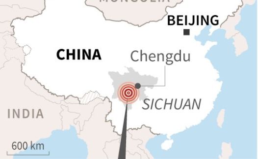 Zemljotres jačine 6,8 stepeni pogodio jugozapad Kine