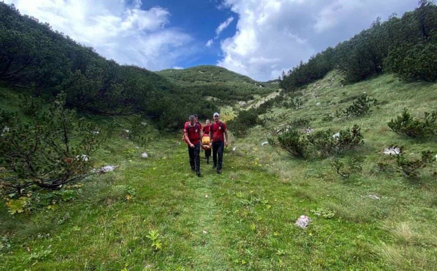 Spašen teško povrijeđeni maloljetnik u parku prirode Blidinje