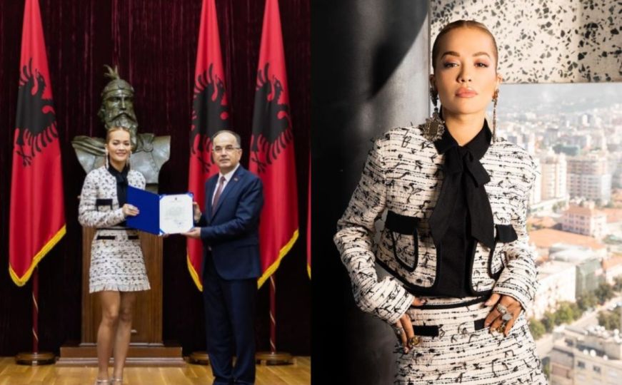 Predsjednik Albanije dodijelio posebno priznanje Riti Ori: 'Ovakve stvari u životu ne zaboravljate'