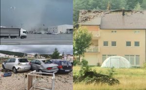 Pijavica 'protutnjala' kroz Tomislavgrad? Uništeni krovovi kuća, oko 50 automobila oštećeno