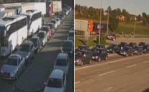 Formirale se kolone: Na nekoliko graničnih prelaza pojačan promet vozila na izlazu iz BiH