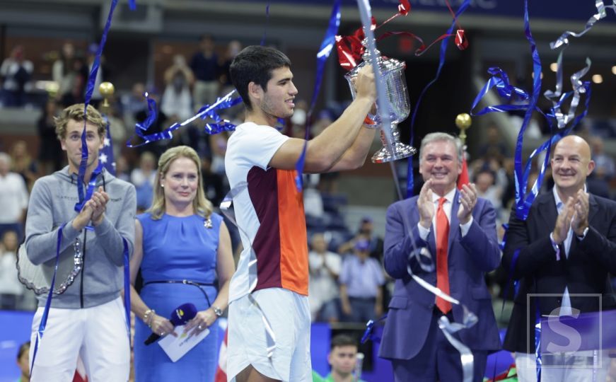 Španac Carlos Alcaraz osvojio US Open i postao prvi teniser svijeta