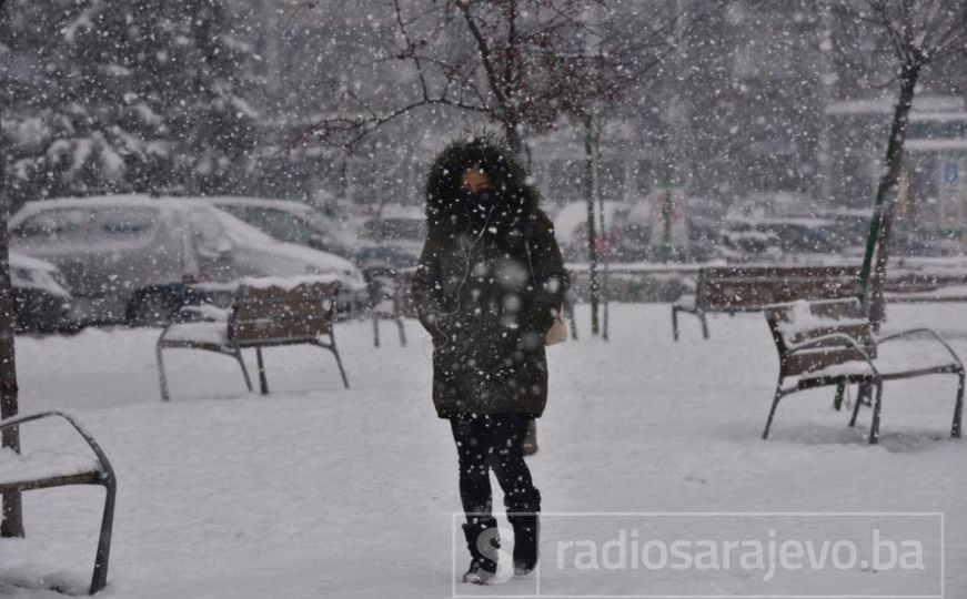 U kojem dijelu Bosne i Hercegovine nas za vikend očekuje snijeg