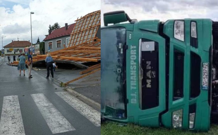 Sirene odjekuju hrvatskim gradom - smrskana vozila, nema struje: "Snaga koju dugo nisam vidio"