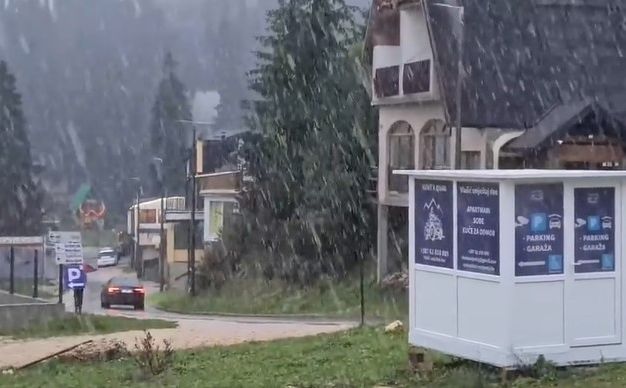 Snijeg je stigao i u BiH: Pogledajte gdje su pale prve pahulje