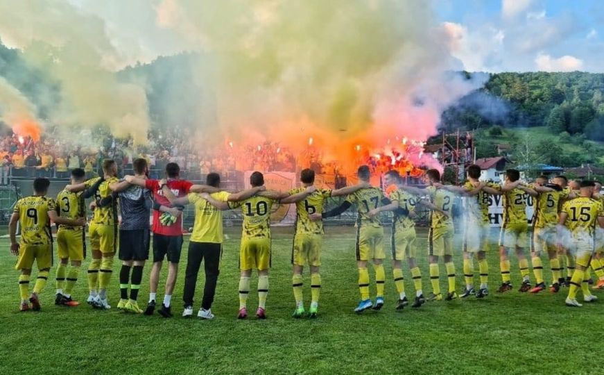 Lijepa strana bh. fudbala: Ekipa iz Olova slavila u Tomislavgradu pa se zahvalila fratru Đoki