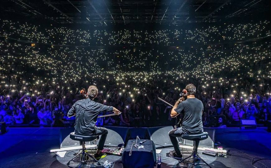 Spektakl u Zagrebu: Popularni dvojac 2Cellos održao posljednji koncert