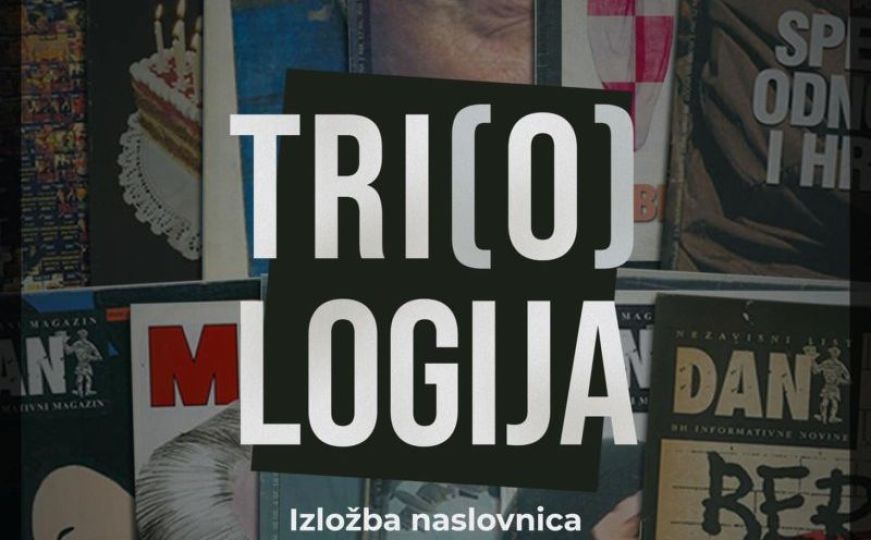 Samostalna izložba "Trilogija": Kultna sarajevska dizajnerska grupa Trio izlaže radove u svom gradu