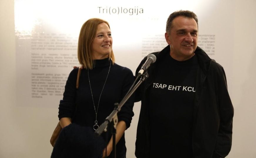 Izložba "Tri(o)logija" najpoznatije sarajevske dizajnerske grupe TRIO otvorena sinoć u BKC-u