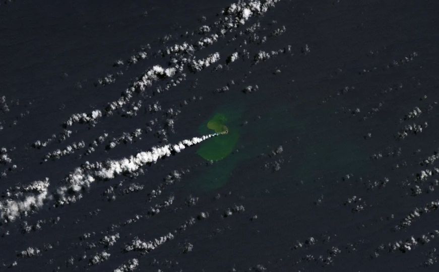 Novo ostrvo upravo se pojavilo u Pacifiku