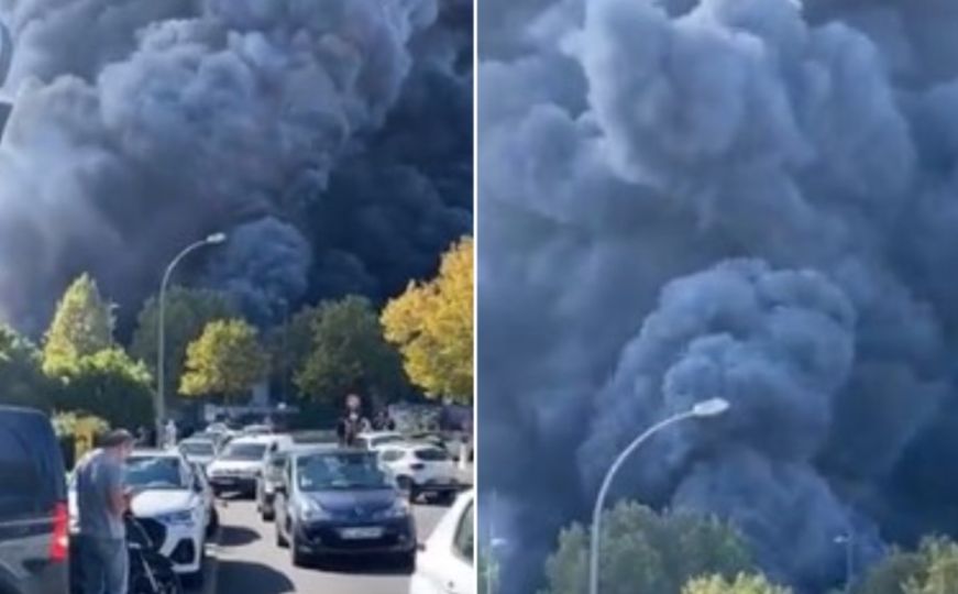 Požar na tržnici u Parizu pod kontrolom: Oko 100 vatrogasaca borilo se s vatrom