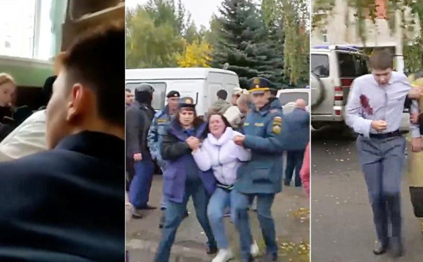 Dramatični snimci masakra u ruskoj školi: Ubica na prsima imao nacističku svastiku, ubio 13 osoba