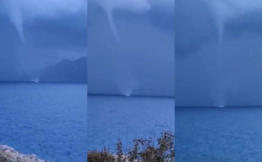 Nevjerovatan prizor: Jaka pijavica kod otoka Prvića - objavljen snimak