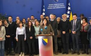 Naša stranka: Nikakav teror zastavama neće oživjeti zločinačku Herceg-Bosnu