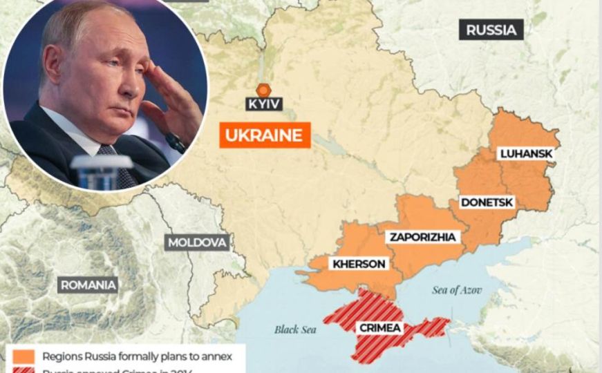 Ukrajinci napravili haos na ratištu: Rusi ostali bez 4 oblasti, Putin smijenio ključnog generala