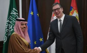 Vučić se u Beogradu sastao sa saudijskim ministrima i pozvao ih da još više ulažu u Srbiju
