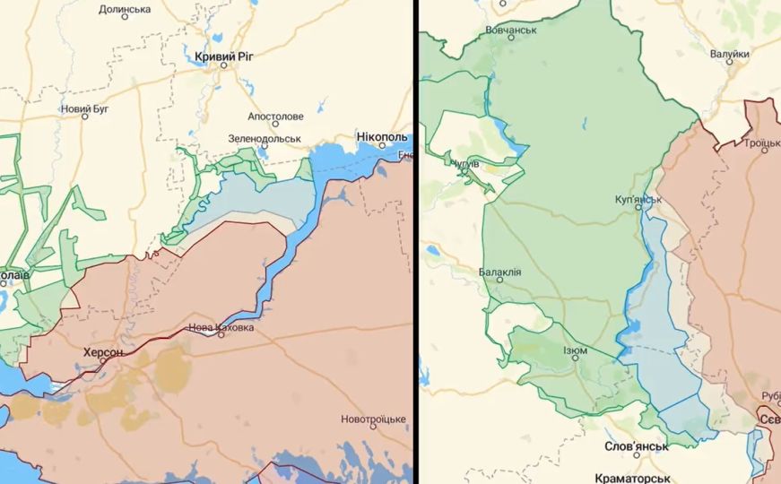 Ukrajinci objavili nove karte velike ofanzive: Ovo je najbolji odgovor na sve "referendume"