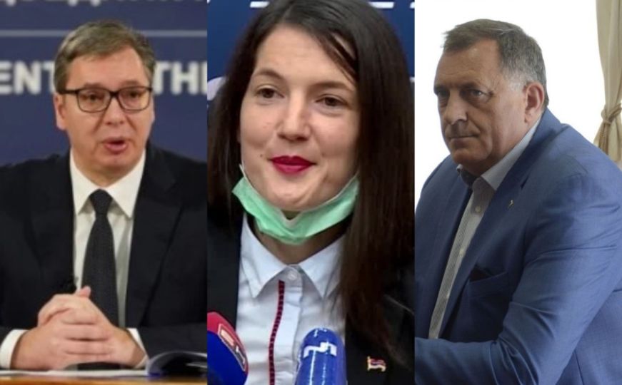 Aleksandar Vučić o utrci Milorada Dodika i Jelene Trivić za predsjednika RS