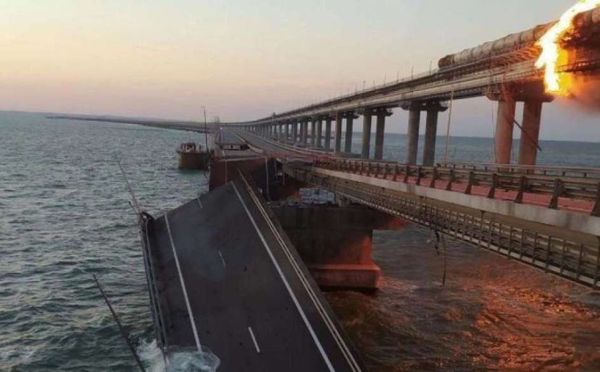 Krimski most djelomično ponovno otvoren nakon velike eksplozije