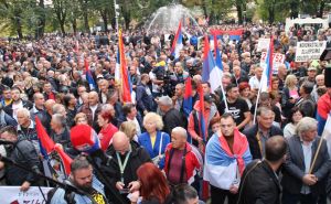 Održan novi protest u organizaciji opozicije u RS zbog sumnje u izbornu krađu