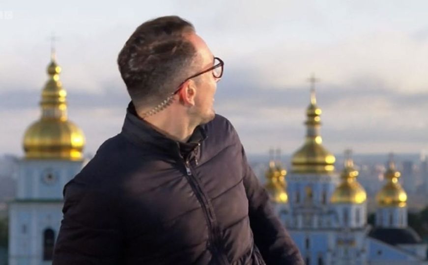 Rakete padale u Kijevu usred programa uživo: Kamere sve snimile