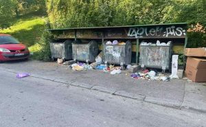 Građani ogorčeni: U ovom dijelu Sarajeva smeće je stalno 'pored' kontejnera - evo šta kaže KJKP Rad
