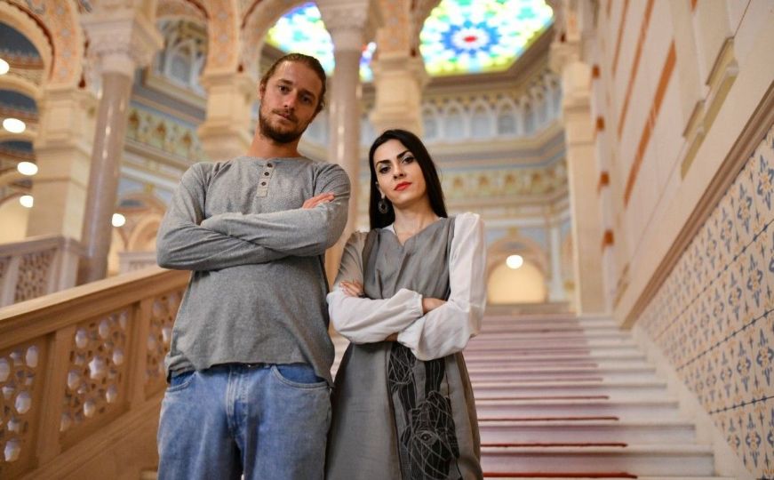 Hanna Dujmović i Rikardo Druškić: Dvoje umjetnika i jedna ljubav oblikuju izložbu u Vijećnici