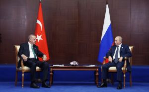 Recep Tayyip Erdogan i Vladimir Putin se sastali na marginama samita u Astani