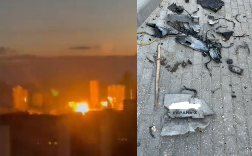Ukrajinci tvrde: Rusi napali Kijev dronovima kamikazama