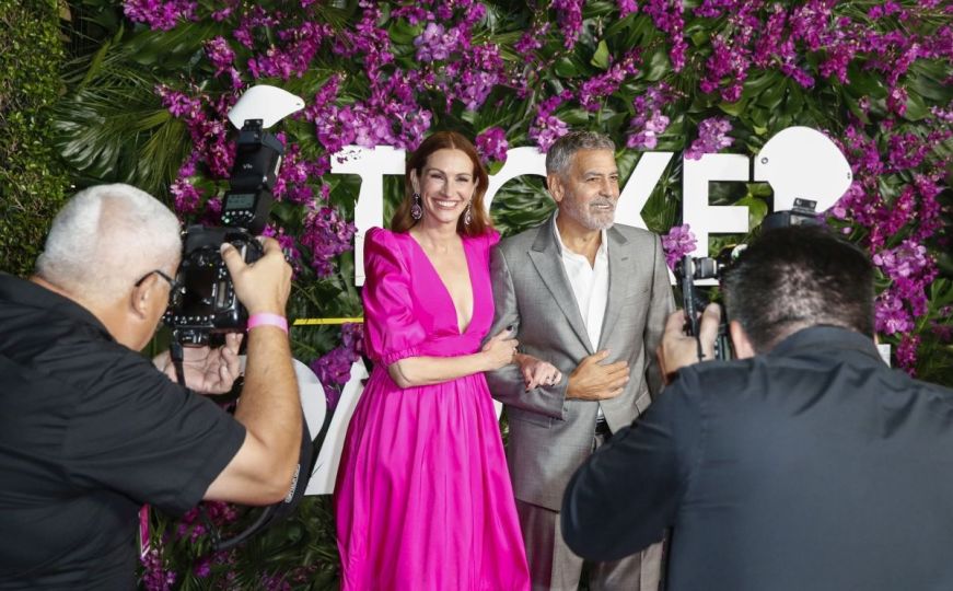 Julia Roberts i George Clooney oduševili na premijeri filma: "Nikada ne razočaraju"