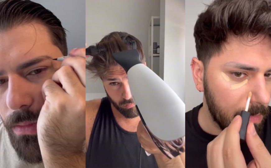 Milionski pregledi snimaka na kojima Italijan savjetuje muškarce kako da se - šminkaju