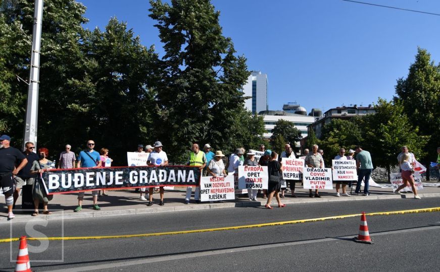 Sarajevo: Za danas najavljeni novi protesti građana ispred zgrade OHR-a