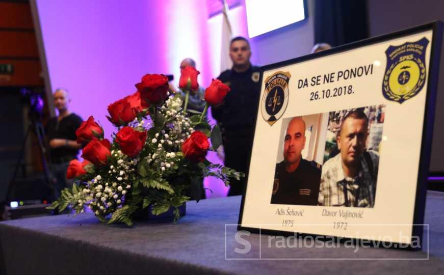 Četiri godine od ubistva sarajevskih policajaca Adisa Šehovića i Davora Vujinovića