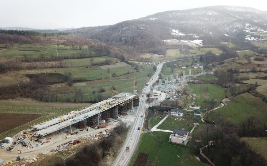 Novih 6,9 km autoceste na Koridoru Vc: Danas svečano otvorenje poddionice Tarčin – Ivan