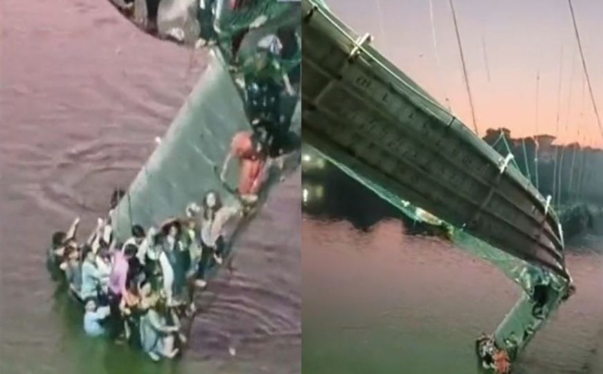 Urušio se most u Indiji, desetine mrtvih u stravičnoj nesreći